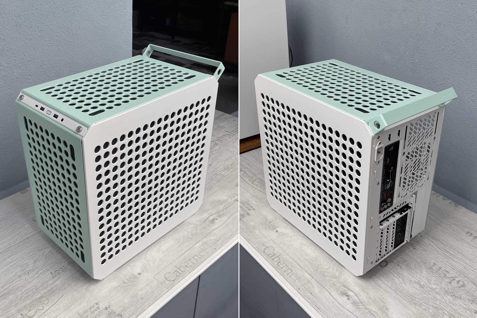 Test skříně Cooler Master Qube 500 FlatPack: Udělej si sám