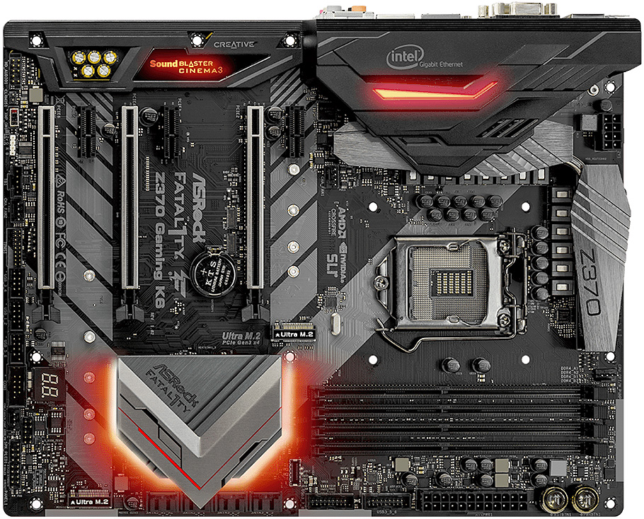 Základní deska ASRock Fatal1ty Z370 GAMING K6