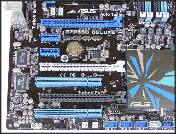 Asus P7P55D Deluxe - Desky pro platformu Core i5 1/3