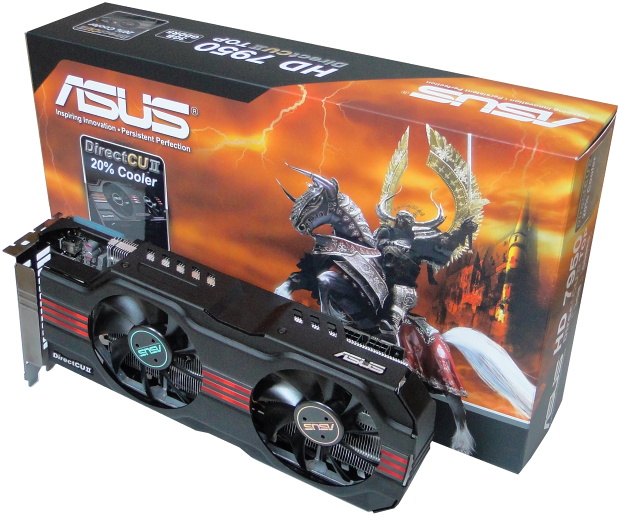 Asus Radeon HD 7950 3GB DC2 TOP – ultratichý výkon