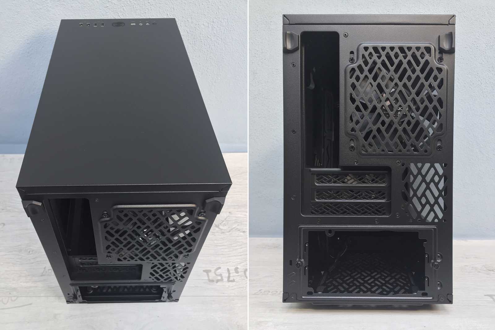 Test skříní Fractal Design Meshify 2 Mini a Define 7 Nano