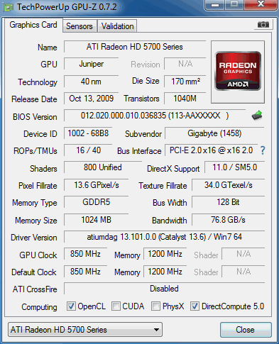 Bazarové grafiky — HD 5770 a GTS 450 vs. současný lowend