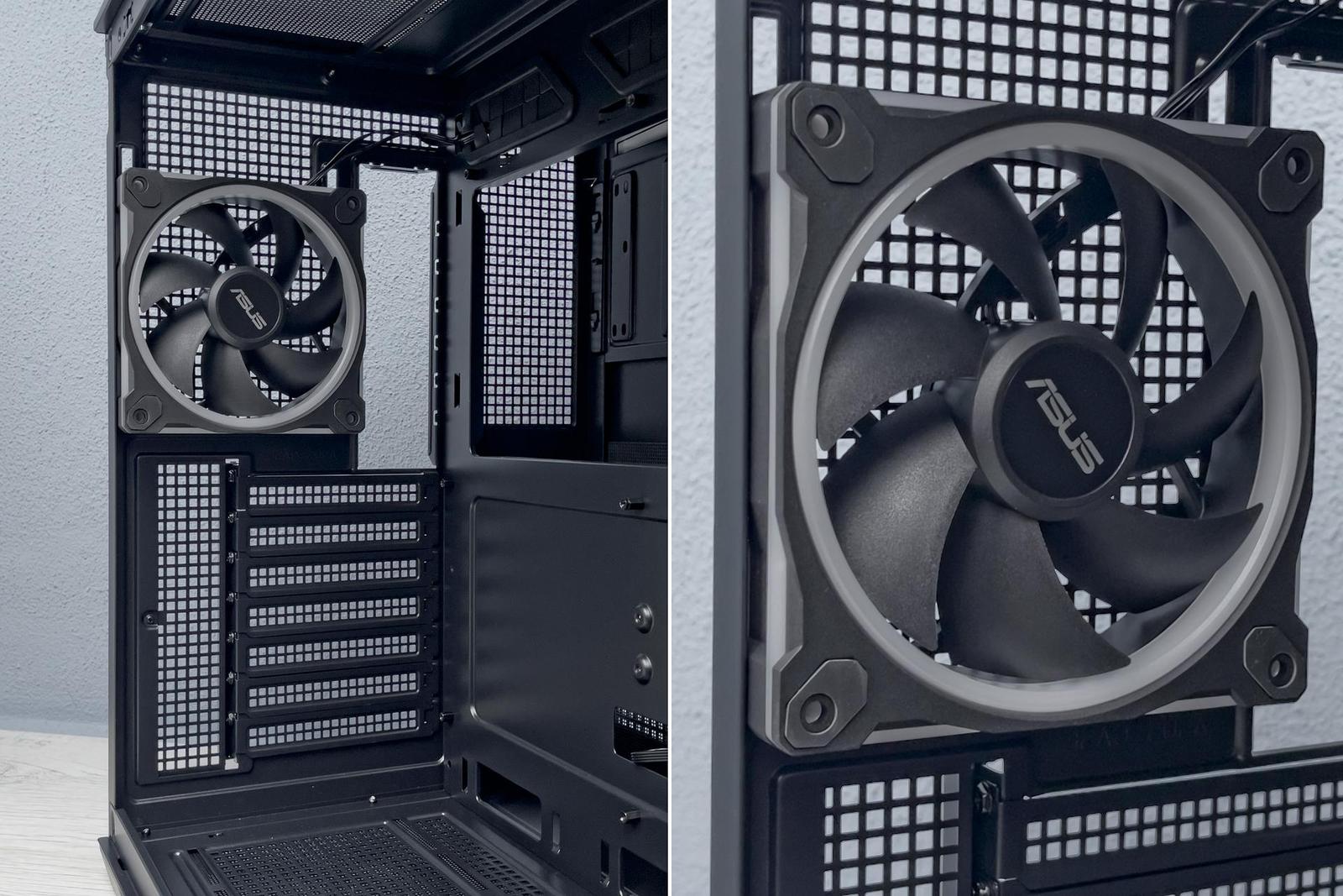 Test skříně ASUS A32 PLUS – světelná show v hlavní roli