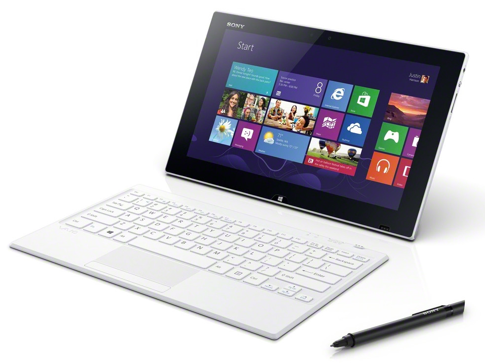 [IFA 2013] Sony představilo dva tablety s Windows 8 a nový hybridní notebook