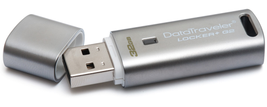 Kingston uvádí USB disk DataTraveler Locker+ G2 s kapacitou 32 GB