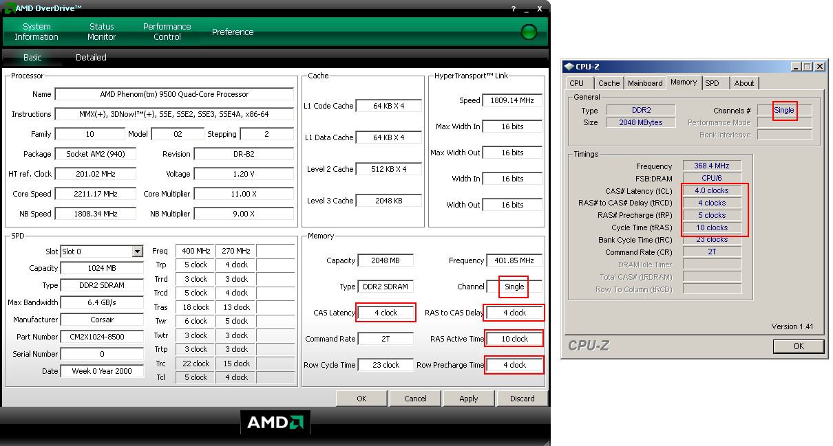 AMD Phenom 9500 - procesor platformy AMD Spider