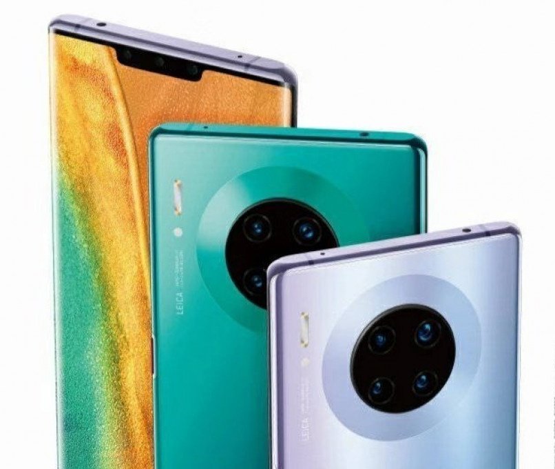 Huawei Mate 30 Pro uniká na tiskové fotografii