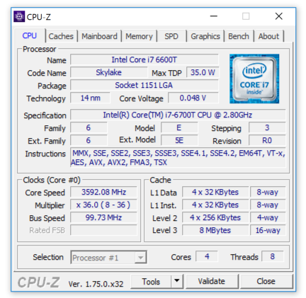 Core i7-6700T: Úsporný 35W Skylake v testu