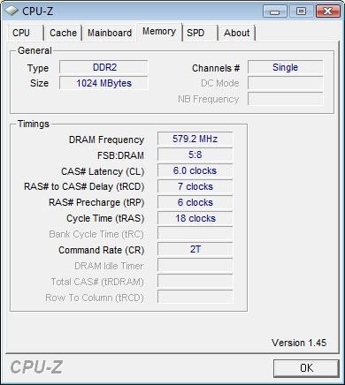 Vyhodnocení OverclocKing 4 - přetaktování pamětí