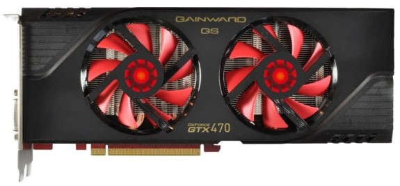 Rudá GeForce od Gainward - GTX 470 Golden Sample