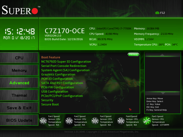 Poradí si Supermicro C7Z170-OCE s novým Kaby Lake i7 7700K?