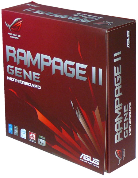 Asus Rampage II Gene - Ještě menší a extrémnější