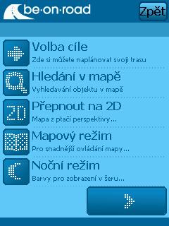 Navigace pro PDA v praxi - recenze Be-on-road