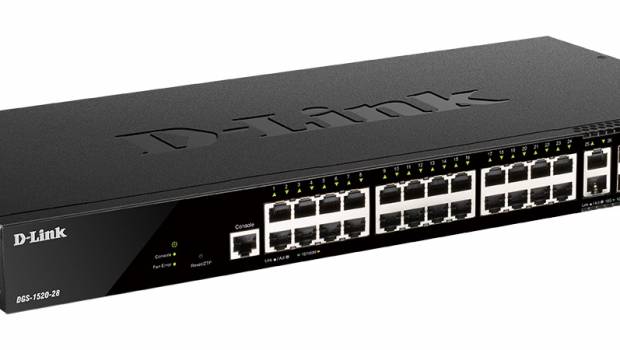 D-Link představil stohovatelné Smart Managed switche DGS-1520