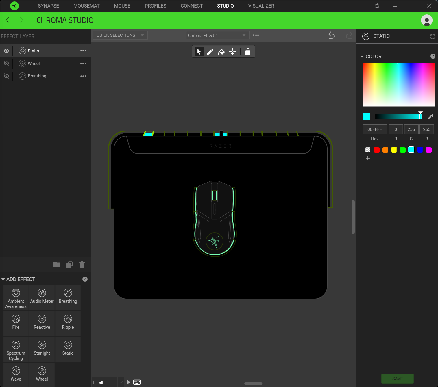 Test prémiových podložek Razer: sklo a zářivé podsvícení
