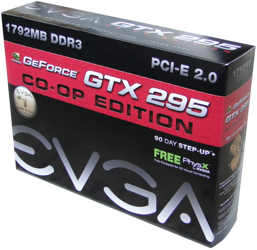 EVGA GeForce GTX 295 - Duální GeForce na jednom PCB