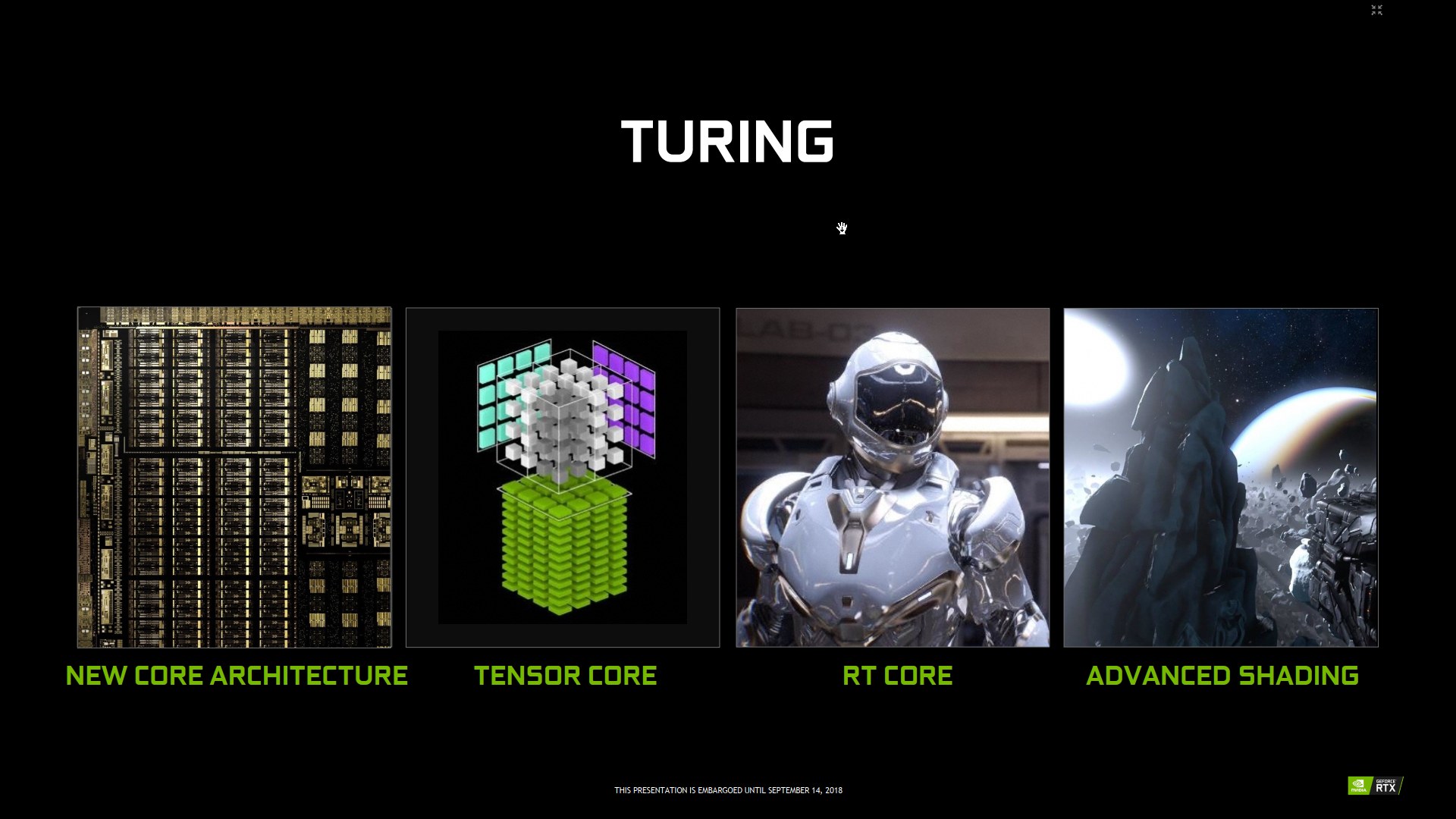 Nvidia Turing: nové technologie pro chytřejší rendering