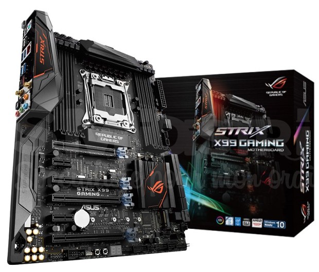 Asus Strix X99 Gaming: herní deska pro Broadwell-E