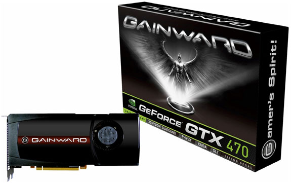 Gainward uvádí své DX11 GeForce