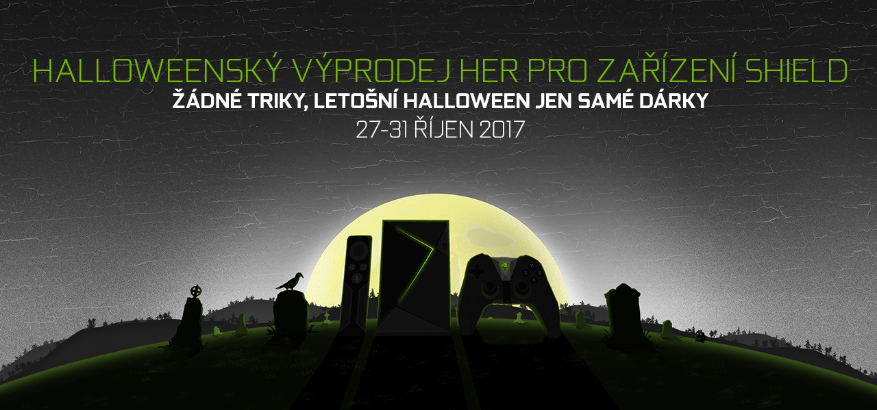 Nvidia přináší halloweenské slevy na Shield