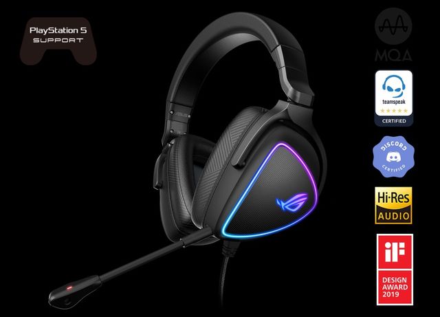 ASUS ROG Delta S herní headset i pro poslech muziky