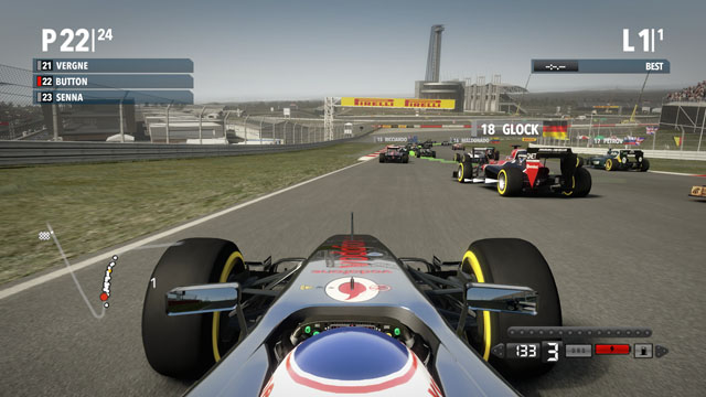 F1 2012 — povedená grafika s rozumnými nároky