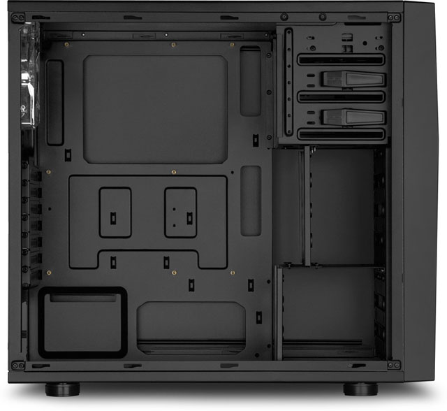 Sharkoon S28: nová midi-tower PC skříň s jednoduchým vzhledem a velkým prostorem pro grafické katy