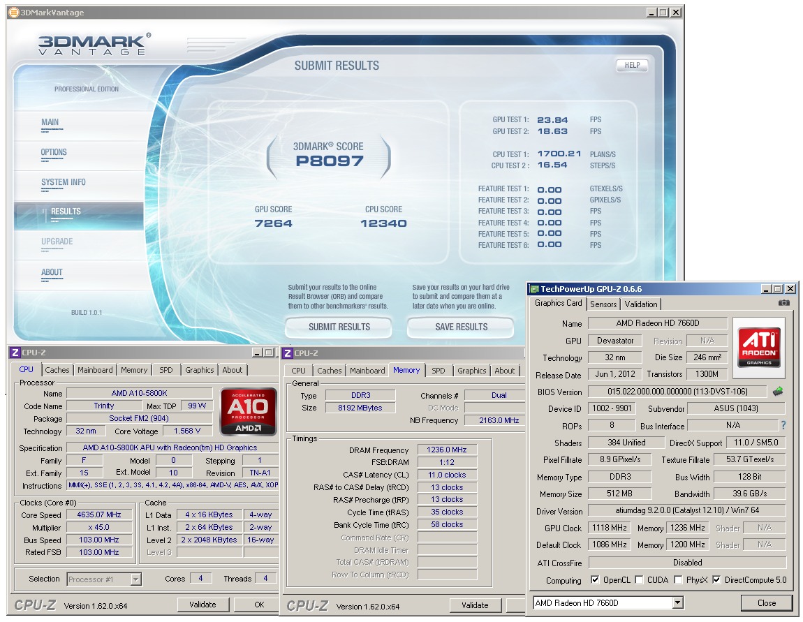 Návod: jak vyždímat maximum z AMD Trinity na desce Asus