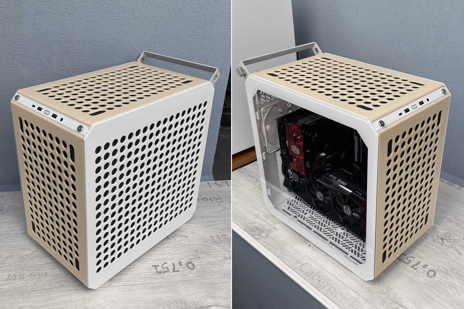 Test skříně Cooler Master Qube 500 FlatPack: Udělej si sám