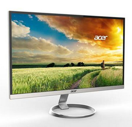 Acer představil dva nové monitory s vysokým rozlišením a extrémně tenkým rámečkem