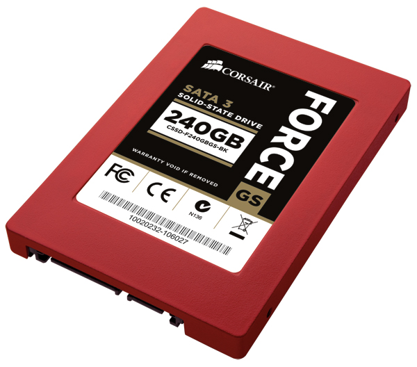 Corsair oznamuje novou řadu SSD disků Force GS