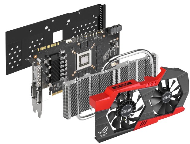 Asus ROG Striker GTX 760: střední třída v Platinové edici