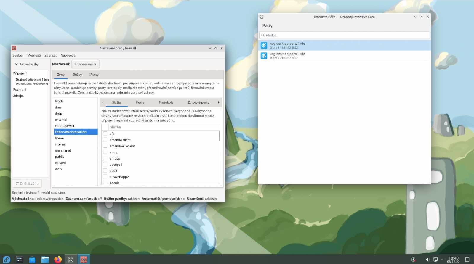Fedora  37 KDE spin