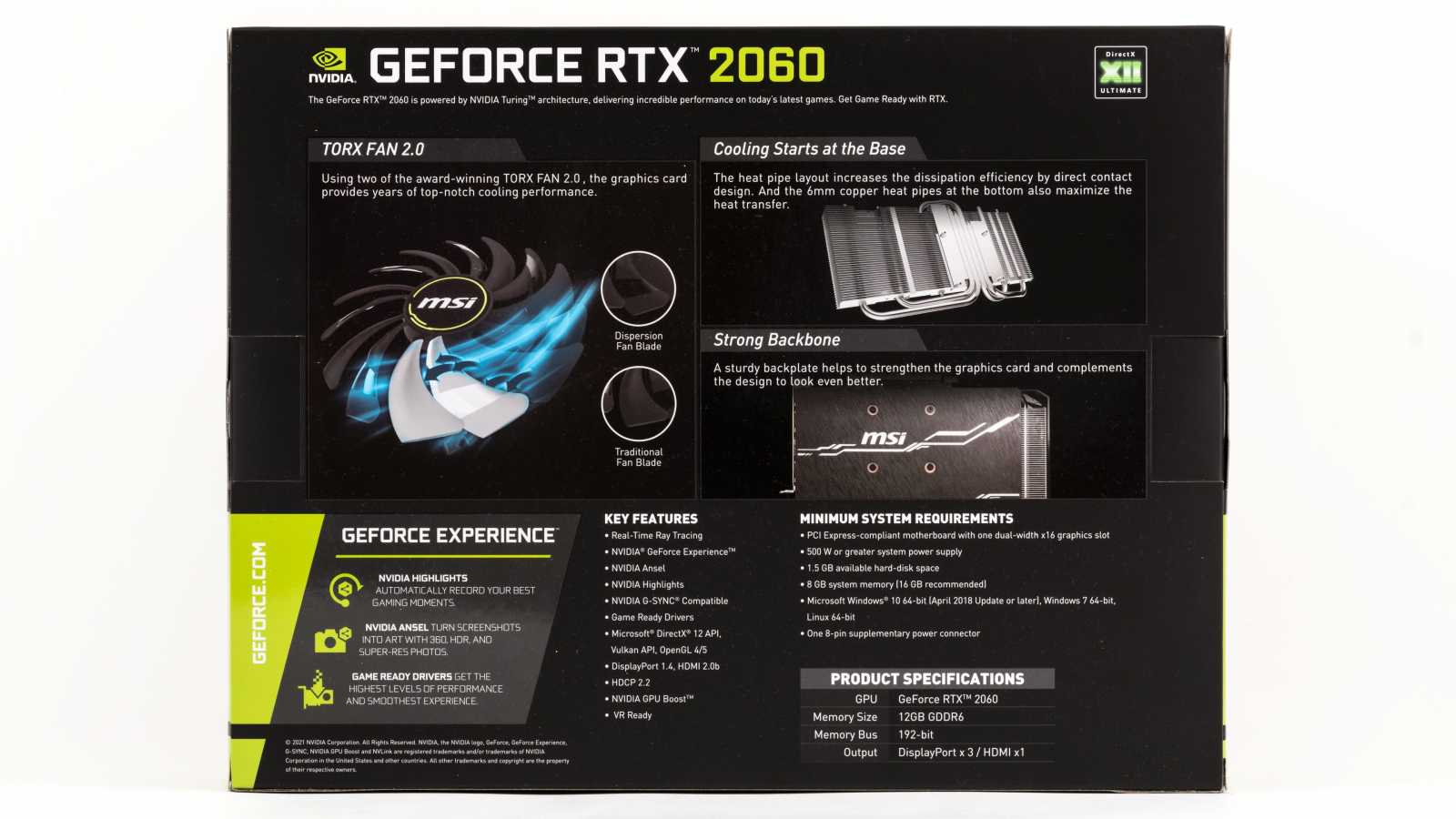 Nová MSI RTX 2060 Ventus s 12 GB GDDR6: Lepší než RTX 3050