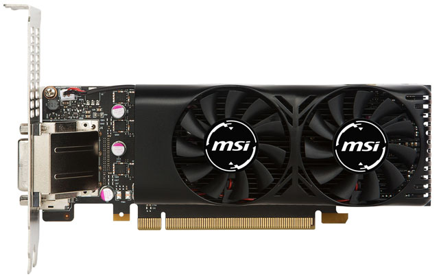 GeForce GTX 1050 se dočkala nízkoprofilového provedení od MSI