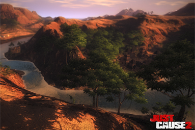 Just Cause 2 — super grafika, vysoké nároky a GPGPU