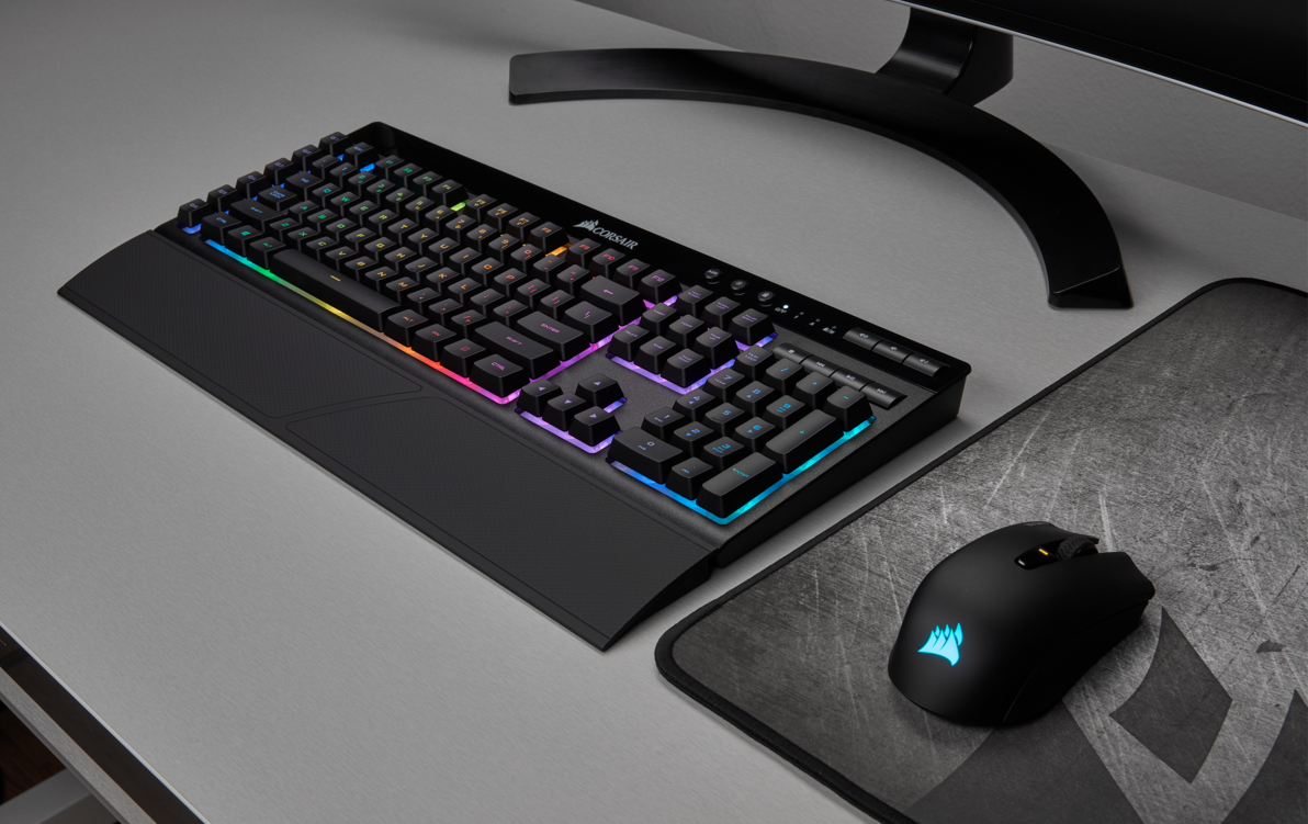 Corsair K57 RGB Wireless – tichá a elegantní klávesnice ;