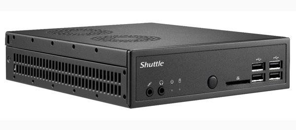 Shuttle Barebone DS81- 43 mm vysoké PC se socketem LGA 1150 pro procesory Haswell