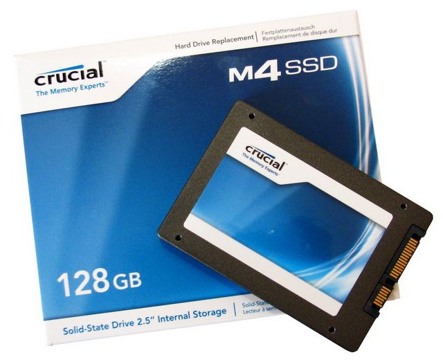 Crucial M4 128 GB prohání i 240GB SSD s řadičem SandForce