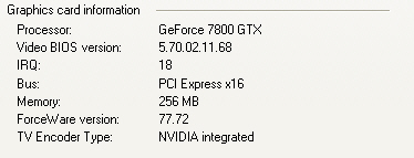 Nvidia GeForce 7800GTX - technologie a výkon