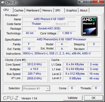 AMD Phenom II X6 1090T - Thuban tvrdě konkuruje Core i7