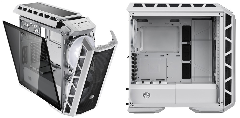 Bílé provedení skříně Cooler Master MasterCase H500P dorazí v březnu