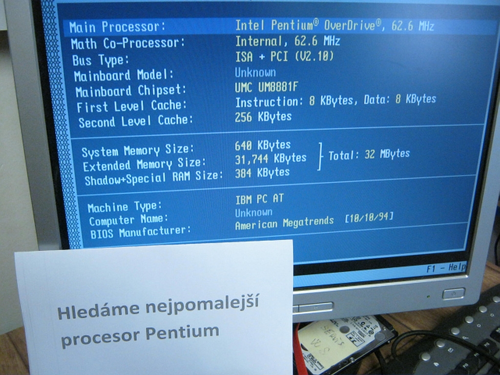 Našli jsme nejpomalejší CPU – vyhlášení soutěže