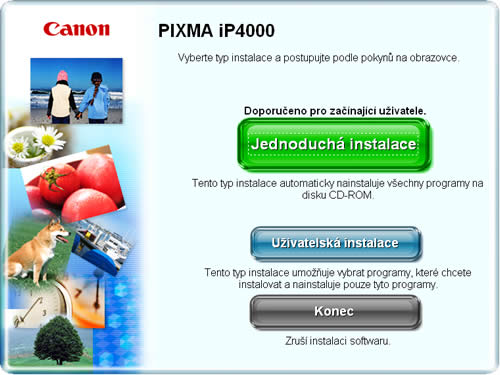 Canon PIXMA iP 4000, domácí fotolaboratoř