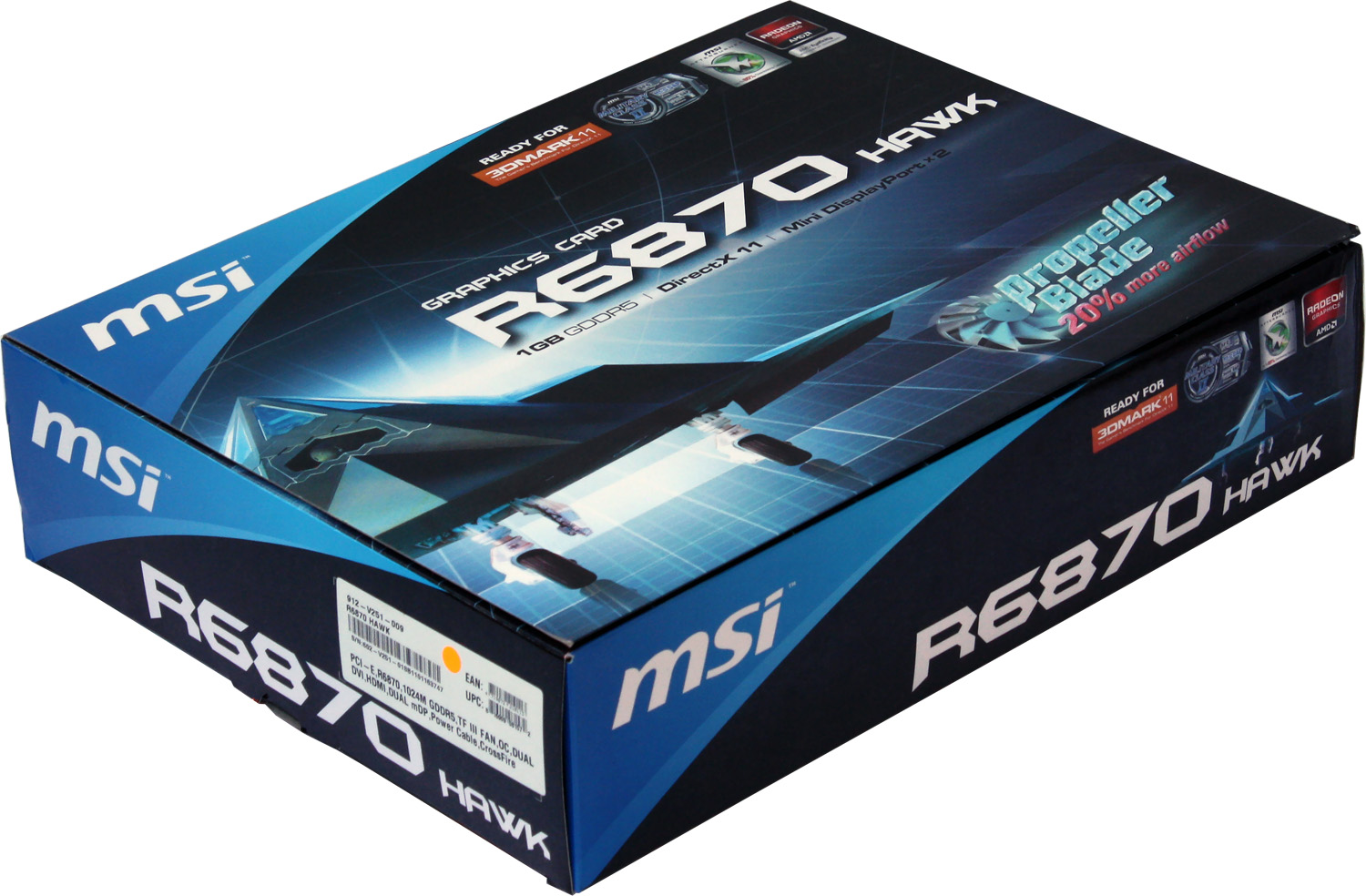 Test dvou Radeonů – MSI R6870 Hawk a R6950 Twin Frozr II