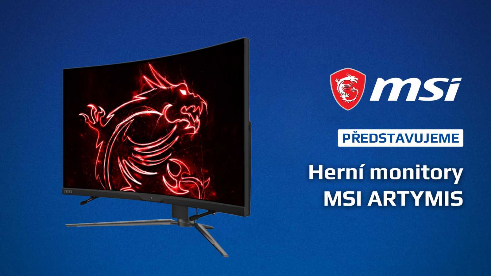 Objevte krásu křivek, vyzkoušejte zakřivené monitory MSI Artymis