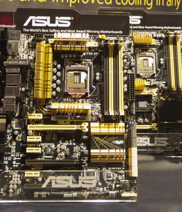 Čipset Z87 oficiálně – Asus představil nové základní desky