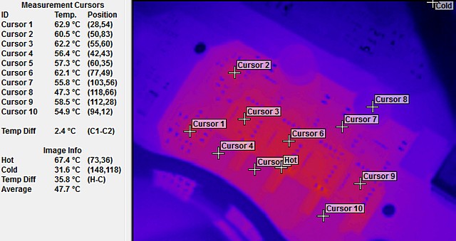 Test čtyř desek Intel Z87 včetně měření termokamerou II.