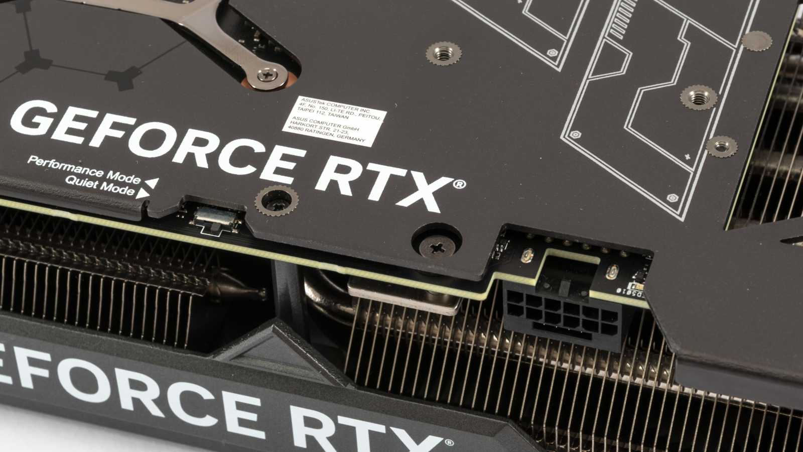 Test Asus TUF RTX 4070 Ti 12GB GDDR6X OC Ed.: Víc, než byste chtěli