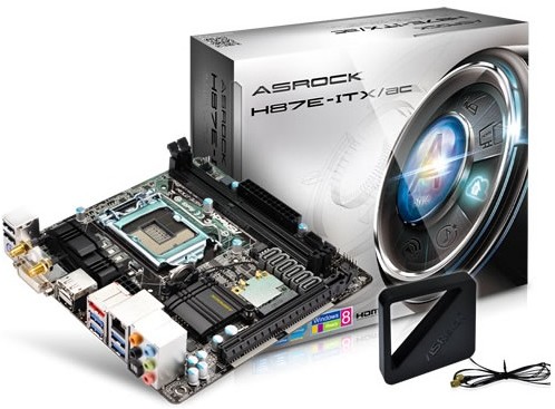 ASRock představil mini-ITX základní desku H87E-ITX/ac